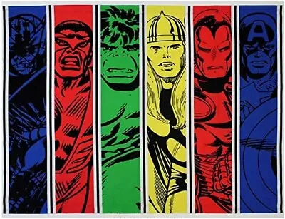 $5.59 • Buy Avengers Unite Fabric  Cotton Fabric Camelot By The Panel