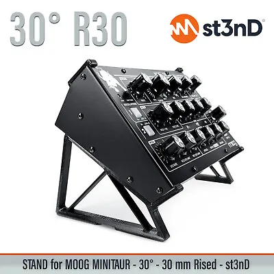 STAND For MOOG MINITAUR - 30° Rised By 30mm - 3D Printed - St3nD • $22.77