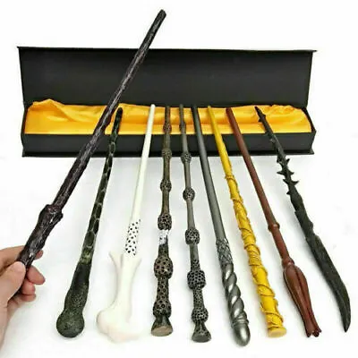 $18.55 • Buy HOT Movie Harry Potter Characters Magic Wand With Metal Core Props Gift In Box