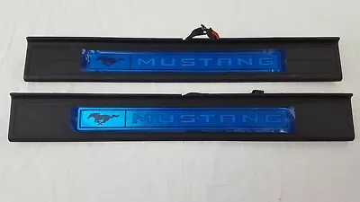 2015-2022 Mustang Door Sill Trim Illuminated Light Up New Take-off • $89.90