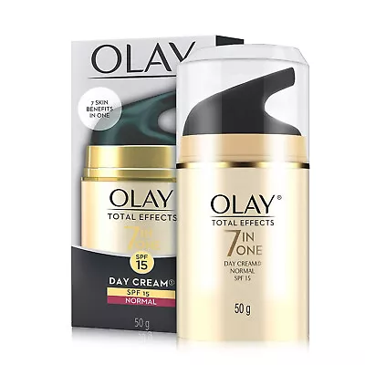 Olay Total Effects 7 In 1 Anti Ageing Day Cream SPF 15 50g Fs • $27.99