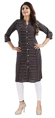 £23.99 • Buy  UK Ethnic Fashion Party Dress Rayon Kurti Tunic Kurta Casual Top Shirt DP113