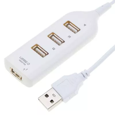 USB Splitter Multiple Expander Power Adapter 4 Port USB 2.0 Hub USB Hub • $5.93