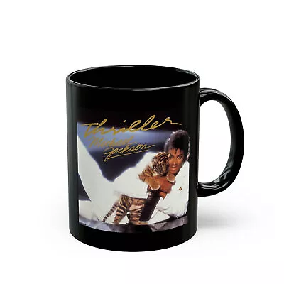 Michael Jackson Thriller Alternate Album Cover Black Mug (11oz) • $14.99