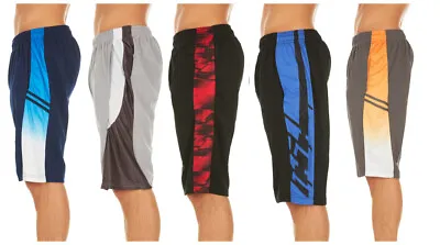 5 Pack: Assorted Men's Active Athletic Performance Shorts (S-5XL) • $29.99