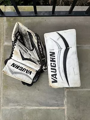 Vaughn V6 800 Goalie Glove And Blocker • $125