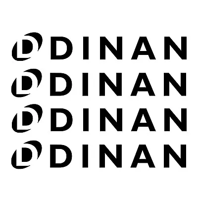 DINAN Decal Sticker Logo M Power M3 M5 Z4 M2 M4 X5M X6M X4 M6 X2 M2 - ALL SIZES • $8.99