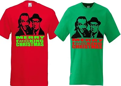 Bottom Rik Mayall T Shirt Top Young Ones Gasman Eddie Xmas Shirt Christmas Gift • £8.49