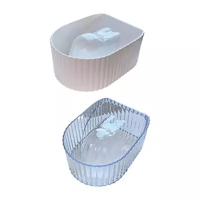 Nail Manicure Bowl Portable Nail Soaking Bowl For Accessories Salon Presents • $9.62