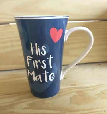 222 Fifth Captain First Mate Mug Forever By The Sea Nautical Romance Cup • $12