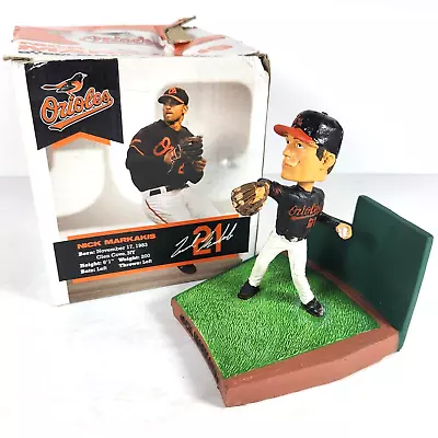 Baltimore Orioles Baseball Nick Markakis Bobblehead Mini Outfield • $24