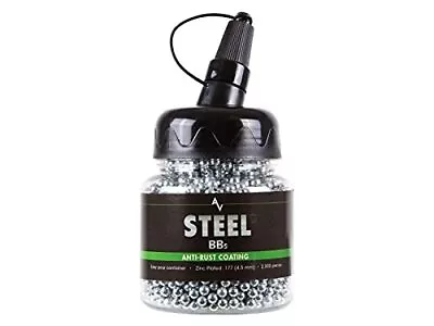 2500 Count Airgun Pistol BBs Pellets Steel Metal Ammo For BB Gun .177 Cal Bottle • $14.84