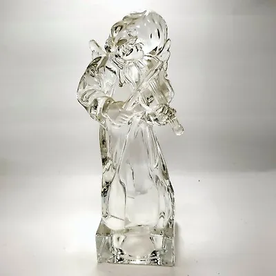 Mikasa Crystal Herald Angelic Violin Figurine 8  Angel SN093/928 • $17