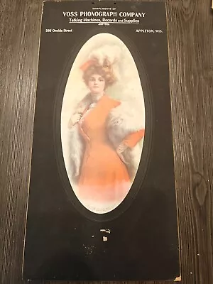 Antique 1906  The Matinee Girl  Voss Phonograph Company • $35