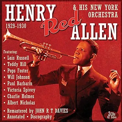 £14.30 • Buy Henry Red Allen - Henry Red Allen And His New York Orchestra [CD]