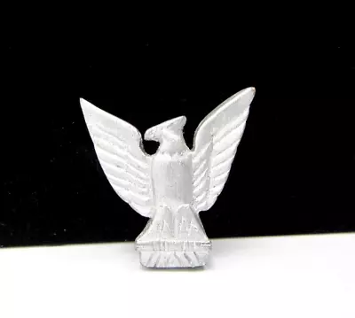 Vintage BSA Boy Scout Hand Carved Wood SILVER EAGLE SCOUT Neckerchief Slide • $7.99