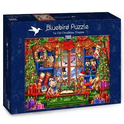 Jigsaw Puzzle 2000 Pieces Bluebird Ye Olde Christmas Shoppe • £5.50