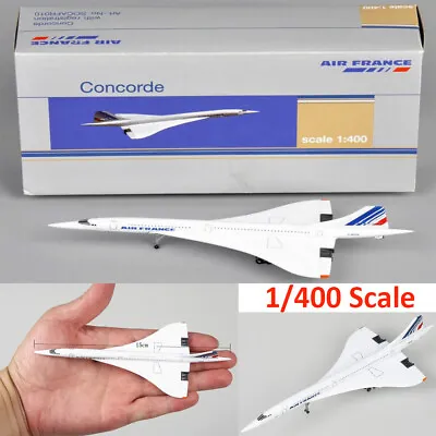 1/400 Scale Air France Concorde Plane Model Toy Diecast 1976-2003 Collection • $16.98
