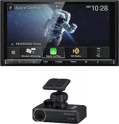 Kenwood DDX9707S 6.95  Car DVD Wireless Android & CarPlay With DRV-N520 Dash Cam • $849