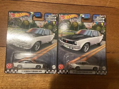 $53 • Buy Hot Wheels Car Culture Boulevard HOLDEN TORANA A9X（2Cars，Brand New）