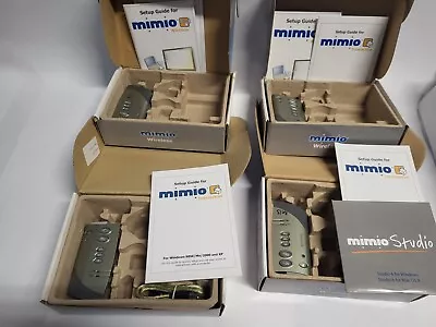 Lot Of 4 Mimio Xi WIRELESS ADAPTER For Interactive Digital Whiteboard VirtualInk • $38.39