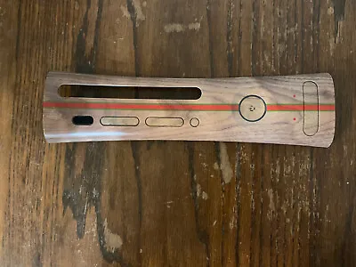 $13 • Buy Microsoft Xbox 360 Faceplate Wood Grain Green Red Good Condition