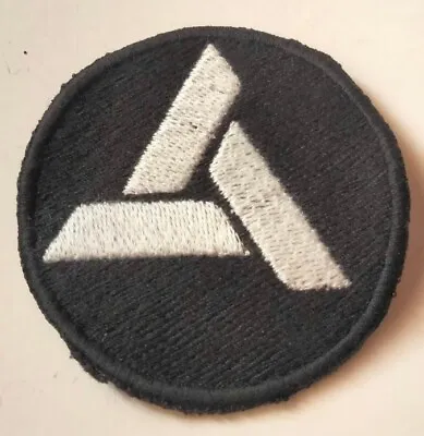 £3.50 • Buy 6.5cm Circle Custom Unofficial Assassin's Creed Abstergo Logo Embroidered Sew On