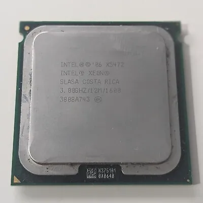 Intel Xeon X5472 Quad-Core 3.0GHz 12MB L2 Cache 1600MHz FSB LGA771 CPU Processor • £17.99