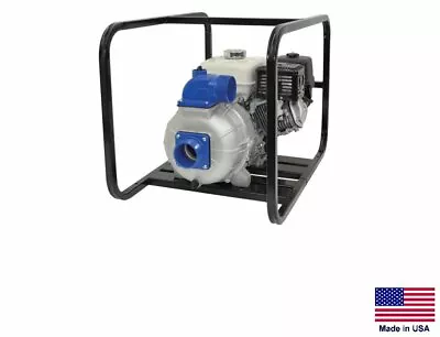 TRASH PUMP Commercial - Cast Aluminum - 8 Hp Diesel - 3  Ports - 23400 GPH • $8467.12