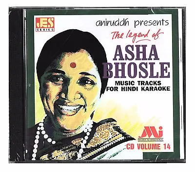 £14.99 • Buy Music Tracks For Hindi Karaoke CD The Legend Of Asha Bhosle Volume 14  Aniruddh