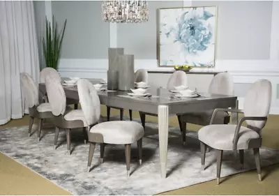 Michael Amini - LUXURY Dining Chair PKG (8 Chairs) - AICO • $5600