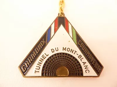 £15.46 • Buy Keychain / Key Ring - TUNNEL DU MONT BLANC - CHAMONIX - COURMAYER - TOURISM