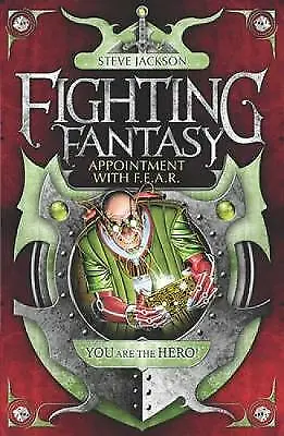 Appointment With FEAR Fighting Fantasy Book-Steve Jackson (book 16)NEW! FREE P&P • $17.39