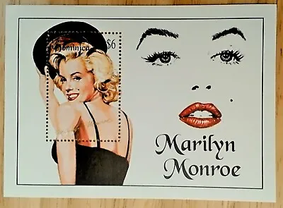 VINTAGE CLASSICS - Dominica 1994 - Marilyn Monroe - S/S - Scott 1747 - MNH • $0.99