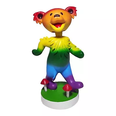 Grateful Dead Rainbow Dancing Bear Bobblehead Jerry Garcia Music • $49.99