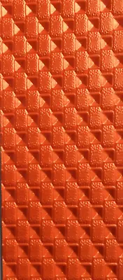 Orange 54  Morbern Premium Marine Grade Faux Leather Automotive Upholstery Vinyl • $27.67