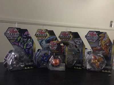 $34.99 • Buy Bakugan Lot Of 5 Rare Elemental Sharktar Griswing Pharol Colossus Dragonoid