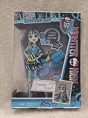 Monster High Picture Day Frankie Stein 2012 NIB Some Box Damage See Pics • $65