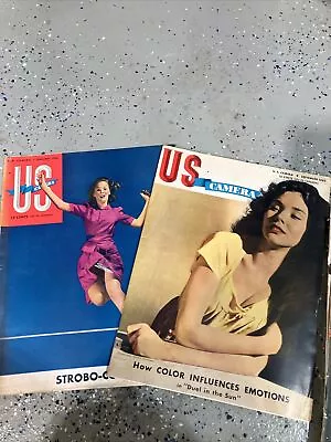 U S Camera Magazine  Lot Of 2 1946 • $5.39