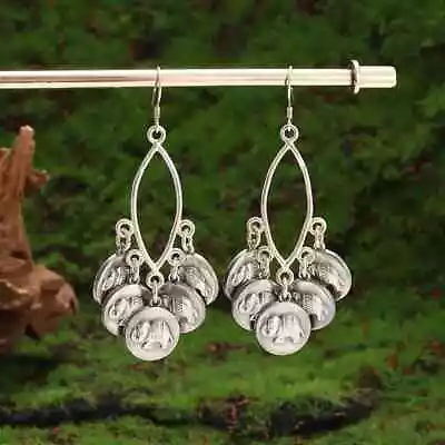 925 Sterling Silver New Fashion Jewelry Charm Elephant Drop Dangle Hook Earrings • $15.74