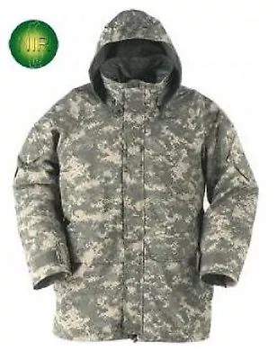 US Army Apecs Ecwcs Parka Goretex Jacket Jacket Gen II UCP Acu LR Large Regular • £136.75