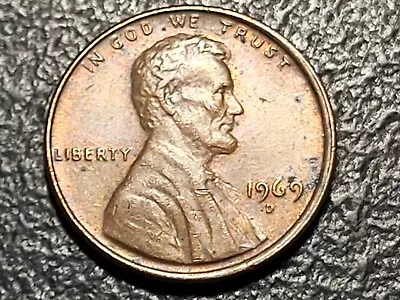 1969 D Error Penny Floating Roof • $675