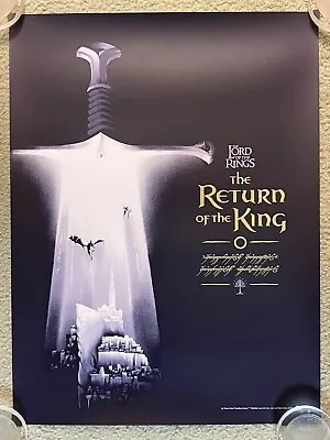 Lord Of The Rings Return Of King Movie Art Print Poster Mondo Lyndon Willoughby • $149.99