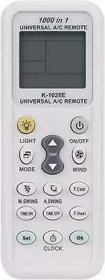 K-1028E Replace Universal Remote Control Fit For 1000 In 1 A/C  Air Conditioner • $9.95