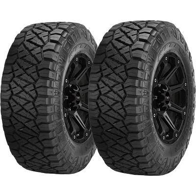 $737.98 • Buy (QTY 2) LT305/70R17 Nitto Ridge Grappler 121/118Q Load Range E Black Wall Tires