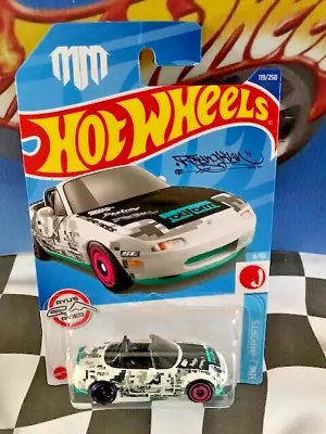 Hot Wheels 2022 HW J-Imports 4/10 119 1991 '91 Mazda MX-5 Miata 	Ryu's Rides • $5.69