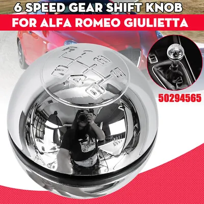 6 Speed Gear Stick Shift Knob Lever Replacement For Alfa Romeo Giulietta 10-18 • $29.80