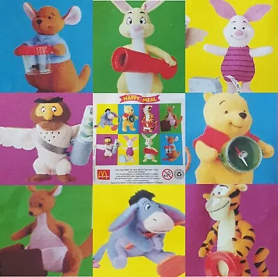 McDonalds Happy Meal Toy 2002 Winnie The Pooh Plush Single Soft Toys - Various • £5