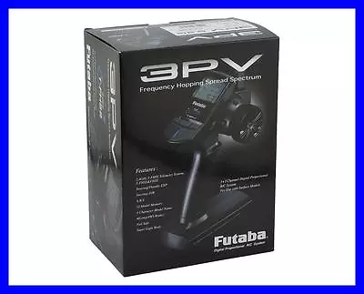 $139.95 • Buy Futaba 3PV 3 Channel 2.4ghz FHSS SFHSS Radio System W/ R203GF Receiver FUTK3201