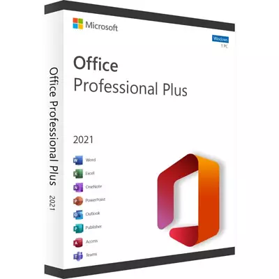 Microsoft Office 2021 Professional Plus Licence (PC) • £39.99